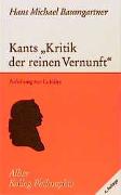 Kants 'Kritik der reinen Vernunft'