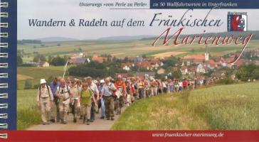 Wandern und Radeln auf dem Fränkischen Marienweg 1 : 75 000