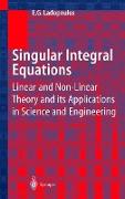 Singular Integral Equations