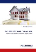 DO WE PAY FOR CLEAN AIR