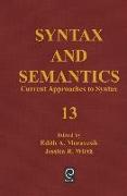 Current Approaches to Syntax