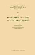 Henry More (1614¿1687) Tercentenary Studies