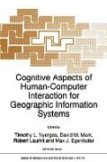 Cognitive Aspects of Human-Computer Interaction for Geographic Information Systems