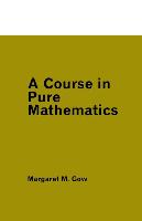 A Course in Pure Mathematics