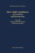 Henri Theil¿s Contributions to Economics and Econometrics