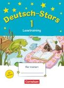 Deutsch-Stars, Allgemeine Ausgabe, 1. Schuljahr, Lesetraining, Übungsheft, Mit Lösungen