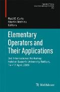 Elementary Operators and Their Applications