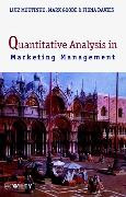 Quantitative Analysis in Marketing Management