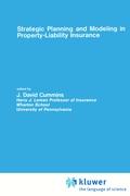 Strategic Planning and Modeling in Property-Liability Insurance