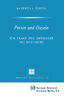 Person und Dasein