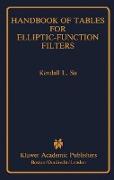 Handbook of Tables for Elliptic-Function Filters