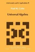 Universal Algebra