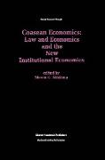 Coasean Economics Law and Economics and the New Institutional Economics