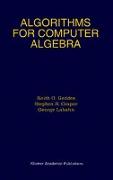Algorithms for Computer Algebra