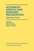 Automatic Speech and Speaker Recognition