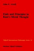 Ends and Principles in Kant¿s Moral Thought