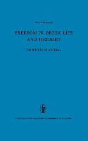 Freedom in Greek Life and Thought