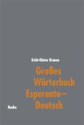 Grosses Wörterbuch Esperanto - Deutsch