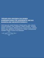 Träger des Großen Goldenen Ehrenzeichens für Verdienste um das Bundesland Niederösterreich