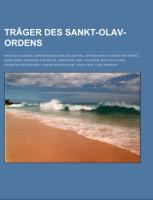 Träger Des Sankt-Olav-Ordens