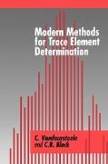 Modern Methods for Trace Element Determination