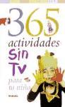 365 actividades sin TV para tu niño