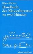 Handbuch der Klavierliteratur zu zwei Händen