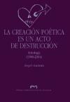 La creación poética es un acto de destrucción : (antología 1980-2004)