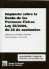 Impuesto sobre la Renta de las Personas Físicas Ley 35/2006, de 28 de noviembre