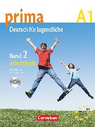Prima - Deutsch für Jugendliche, Bisherige Ausgabe, A1: Band 2, Arbeitsbuch mit Audio-CD