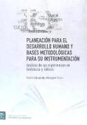 Planeación para el desarrollo humano y bases metodológicas para su instrumentación : análisis de las experiencias en Andalucía y Jalisco