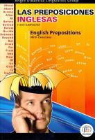 Las preposiciones inglesas y sus ejercicios = English prepositions with exercises