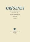 Orígenes : Revista de literatura, números 35 y 36