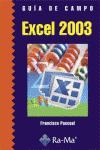 Excel 2003. Guía de formación