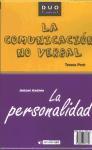 La comunicación no verbal , y La personalidad