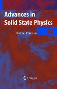 Advances in Solid State Physics