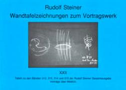Wandtafelzeichnungen zum Vortragswerk, Bd. XXII