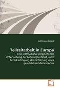 Teilzeitarbeit in Europa