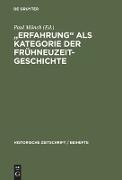 "Erfahrung" als Kategorie der Frühneuzeitgeschichte