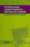 El refrán como unidad lingüística del discurso repetido