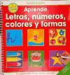 Aprende letras, números, colores, formas