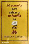 30 consejos para salvar a tu familia en 30 días