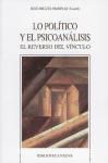 Lo político y el psicoanálisis : el reverso del vínculo