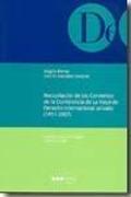 Recopilación de los convenios de la Conferencia de la Haya de Derecho Internacional Privado (1951-2007)