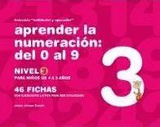 Aprender la numeración, del 0 al 9, nivel 3, 4 y 5 años