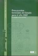 Presupuestos generales del Estado para 2007