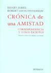 Crónica de una amistad : correspondencia y otros escritos