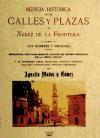 Noticia histórica de las calles y plazas de Jerez de la Frontera