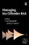 Managing Sex Offender Risk