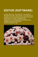 Editor (Software)